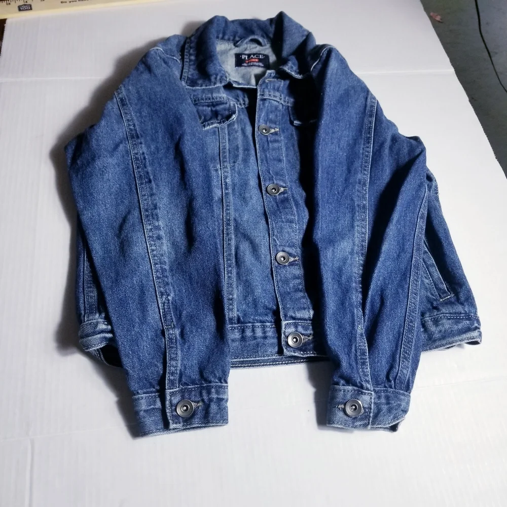 CHILDREN'S PLACE BOY'S JEAN JACKET SIZE LARGE 10/12